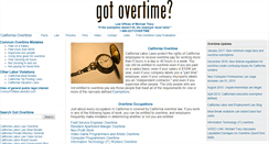 Desktop Screenshot of gotovertime.com